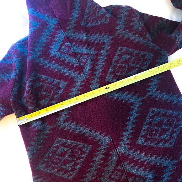 Horney Toad Women’s Merino Diamond Hoodie Size Medium - Picture 7 of 9